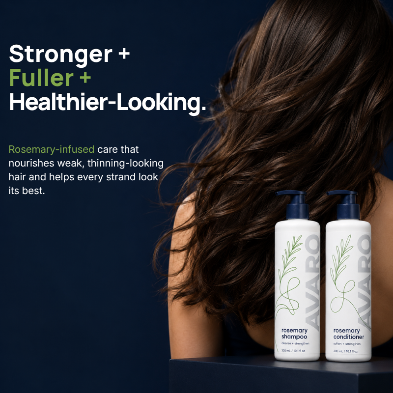 Hair Strengthening Rosemary Shampoo & Conditioner