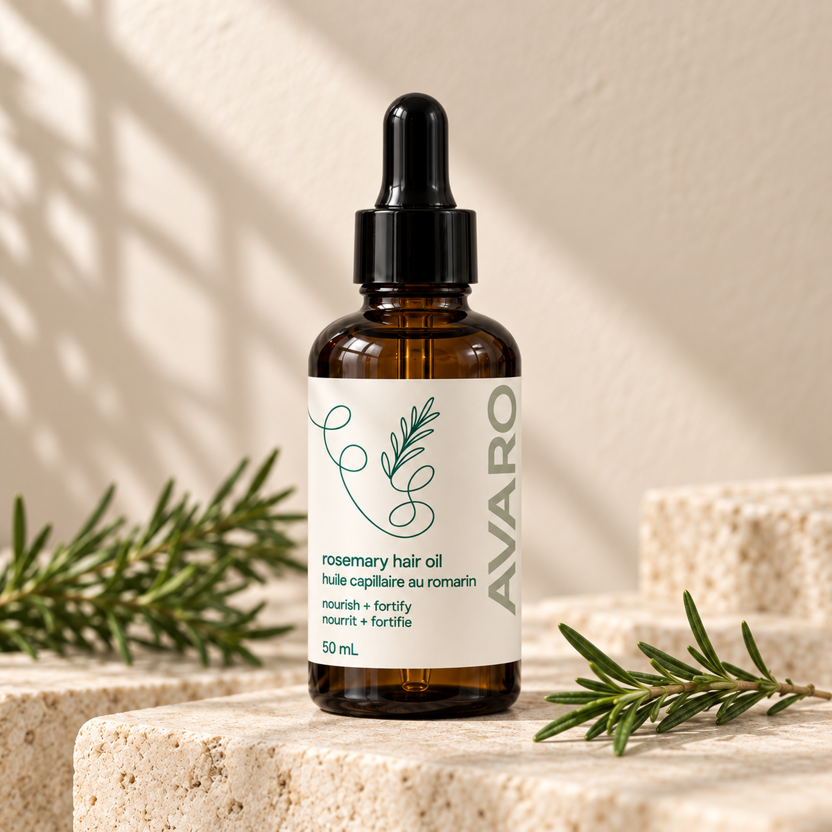 Rosemary Hair-Strengthening Oil