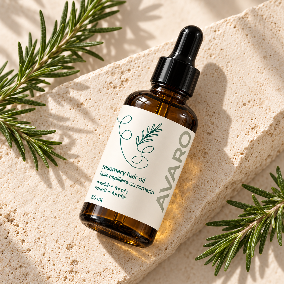Rosemary Hair-Strengthening Oil