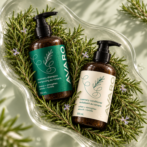 Rosemary Hair-Strengthening Shampoo & Conditioner