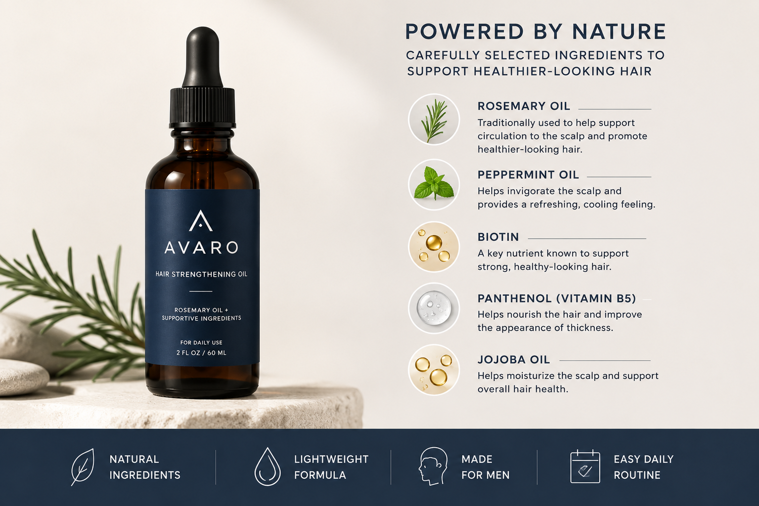 Avaro Hair Strengthening Oil